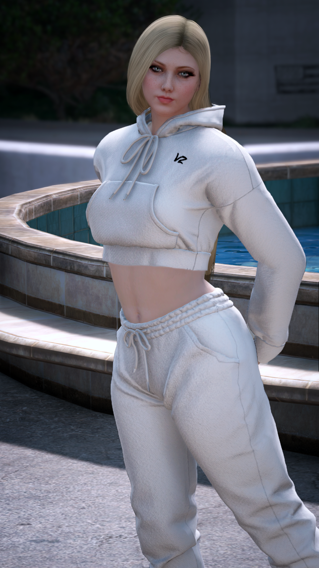 Thumbnail of Vibez Cozy Tracksuit in White