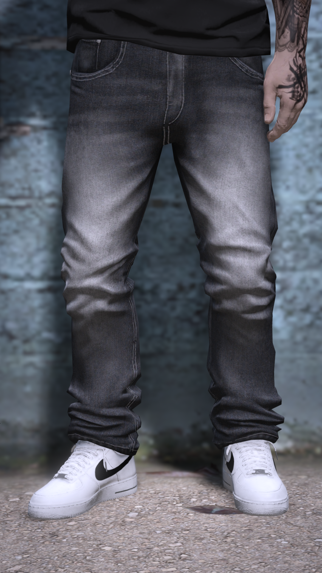 Thumbnail of Vibez Jean in Light Black