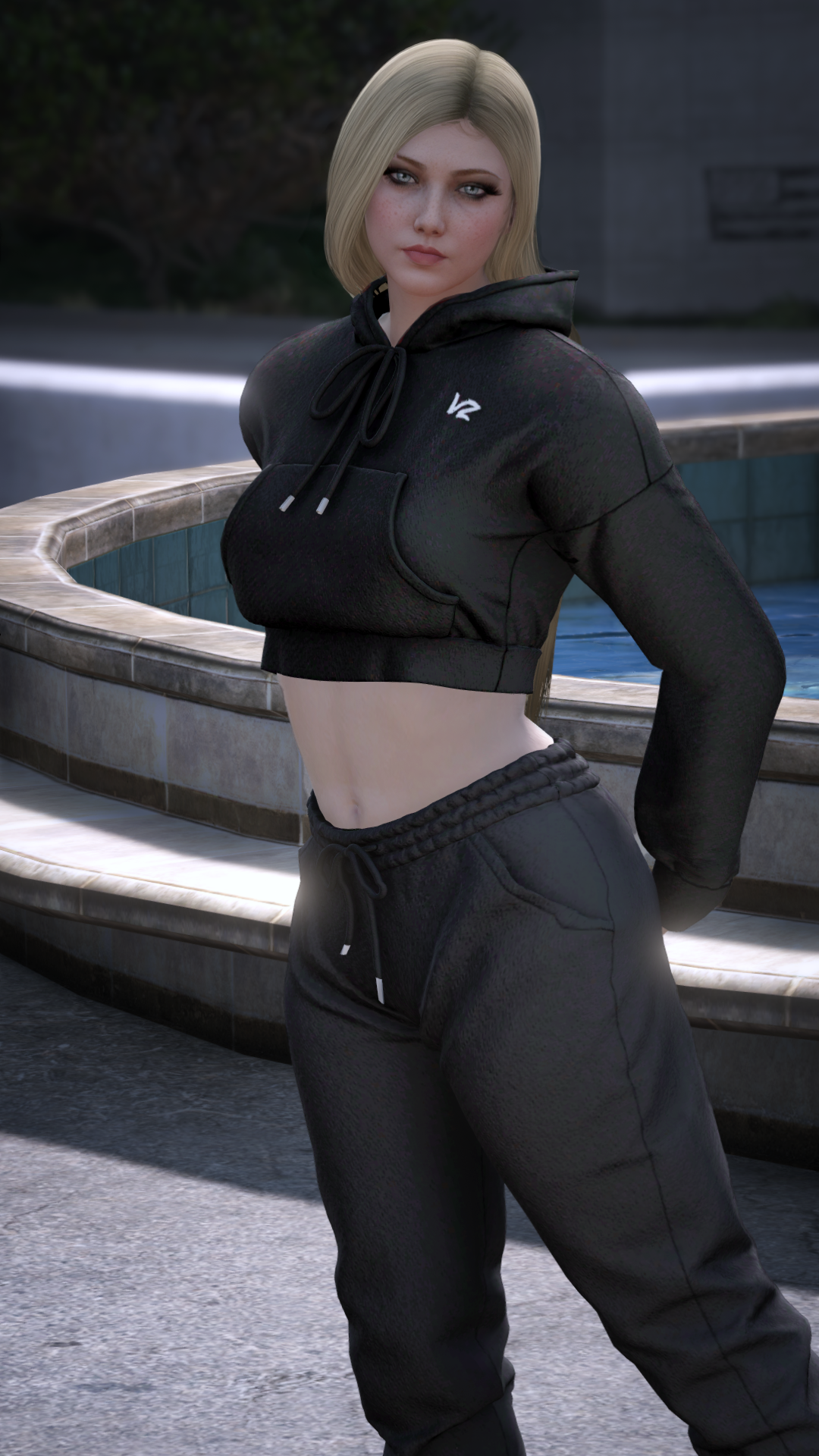 Thumbnail of Vibez Cozy Tracksuit in Black