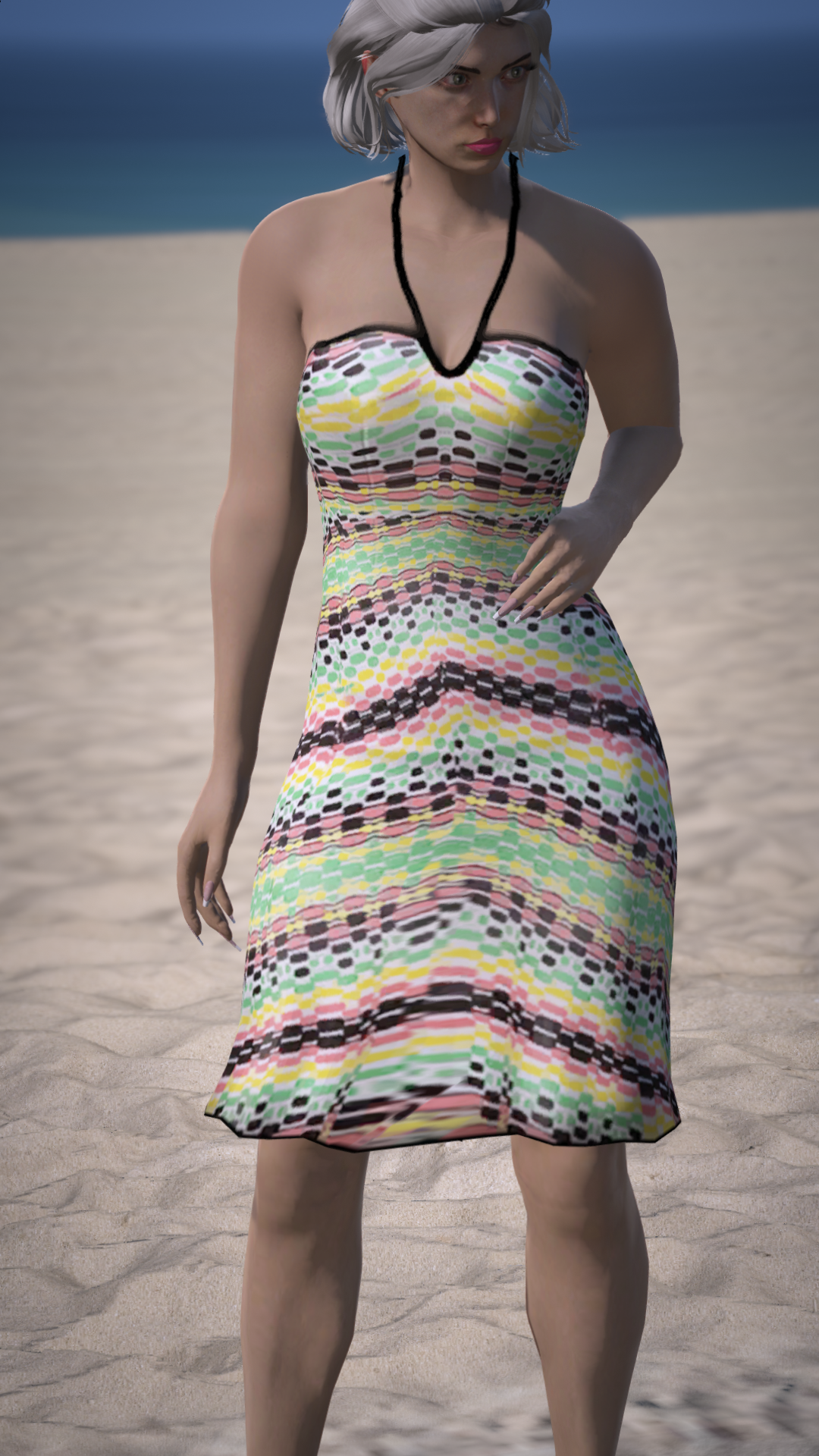 Thumbnail of Halter Sundress in Pink