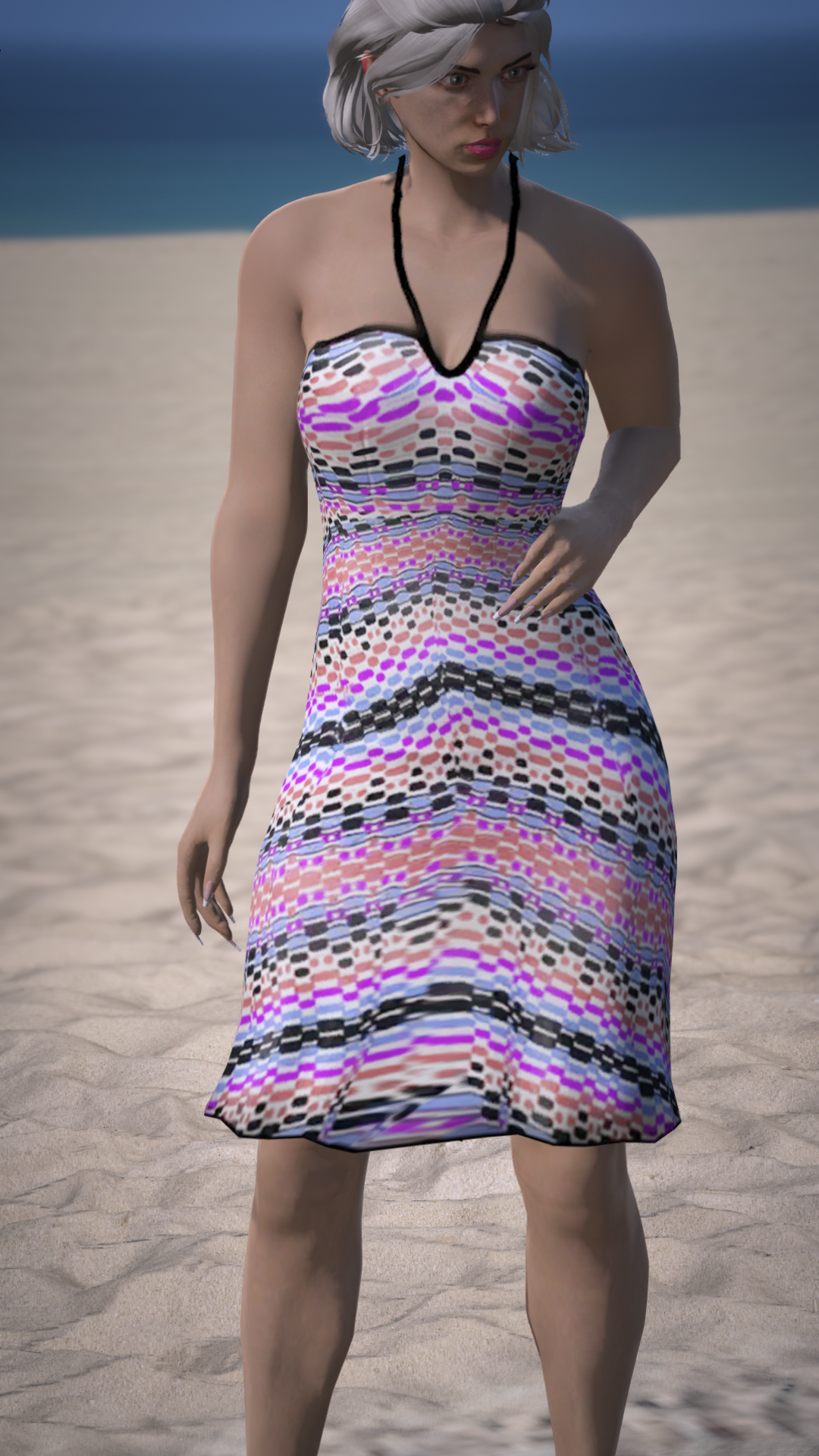 Thumbnail of Halter Sundress in Purple