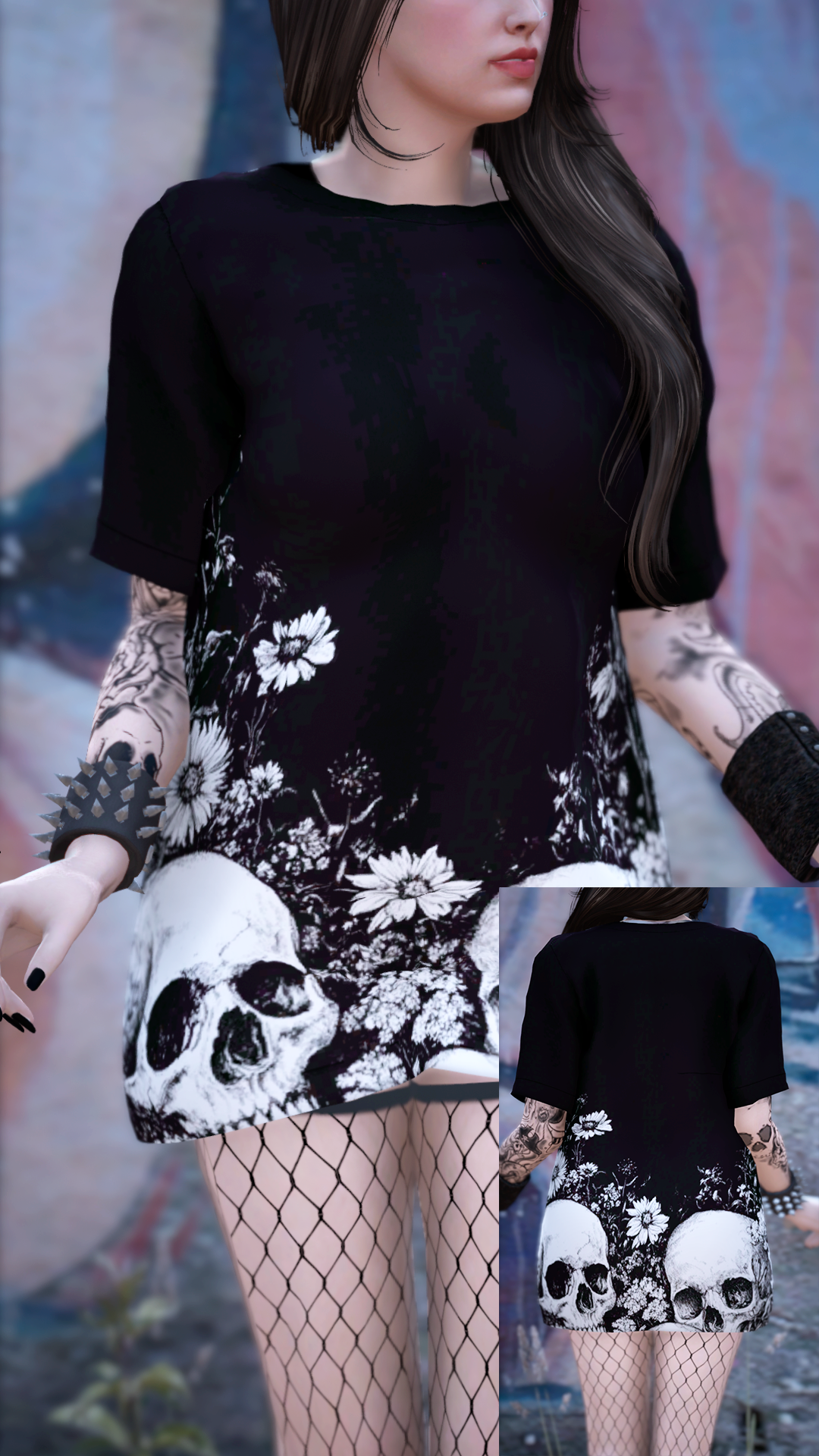 Thumbnail of Oversized Band T-Shirts in Skulls